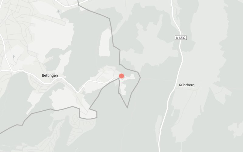 Karte von Bettingen mit 1 Restaurants, die heute ein Mittagsmenü haben