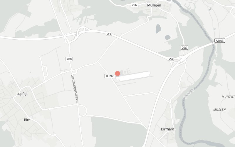 Karte von Lupfig mit 1 Restaurants, die heute ein Mittagsmenü haben
