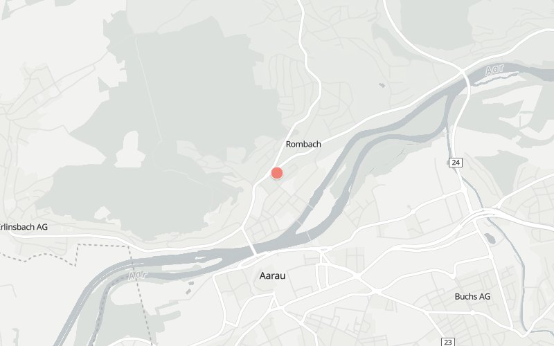 Karte von Rombach mit 1 Restaurants, die heute ein Mittagsmenü haben