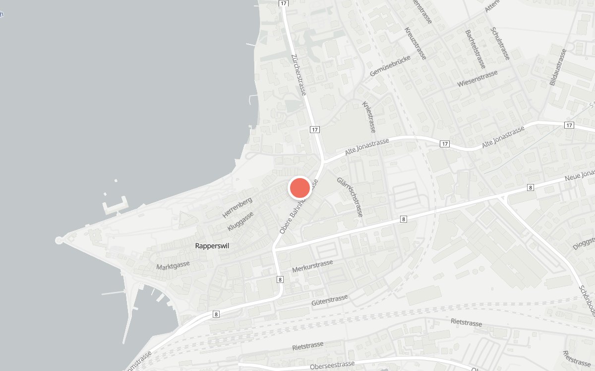 Karte: Quellenhof, Rapperswil-Jona