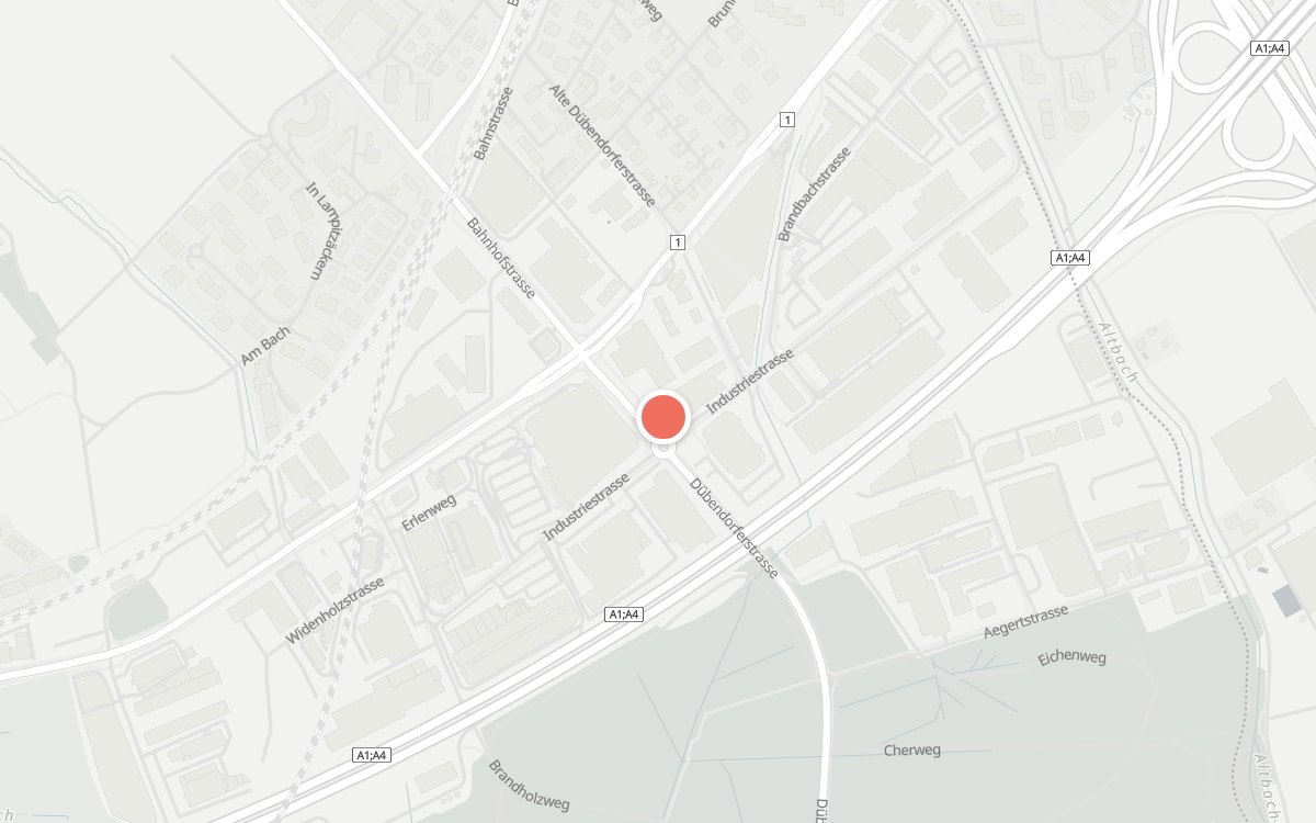 Karte: Tara, Industriestrasse 24, 8305 Dietlikon