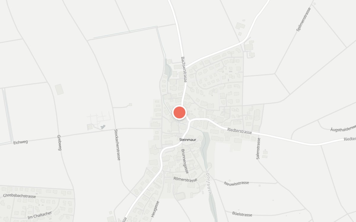 Karte: Gasthof zum Kreuz, Bachserstrasse 7, 8162 Steinmaur