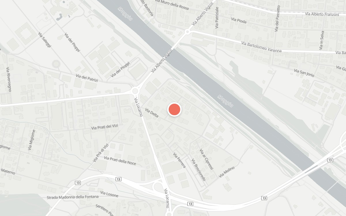 Karte: Ristorante SALOTTO 1962, Via Delta 137-141, 6612 Ascona