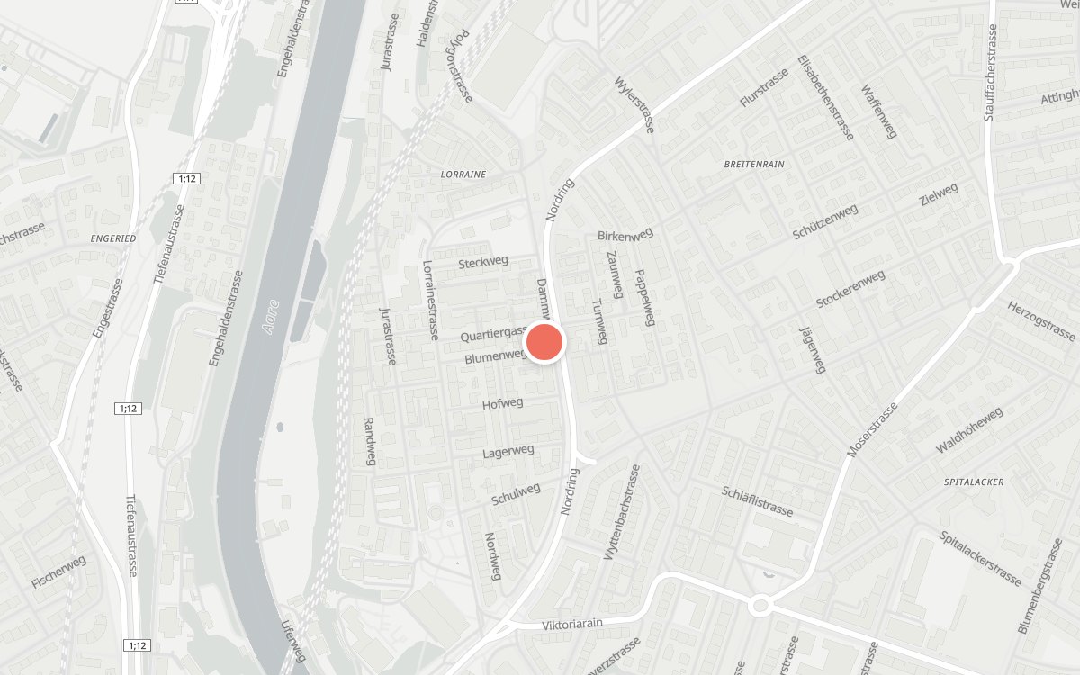 Karte: La Carbonara, Quartiergasse 3, 3013 Bern