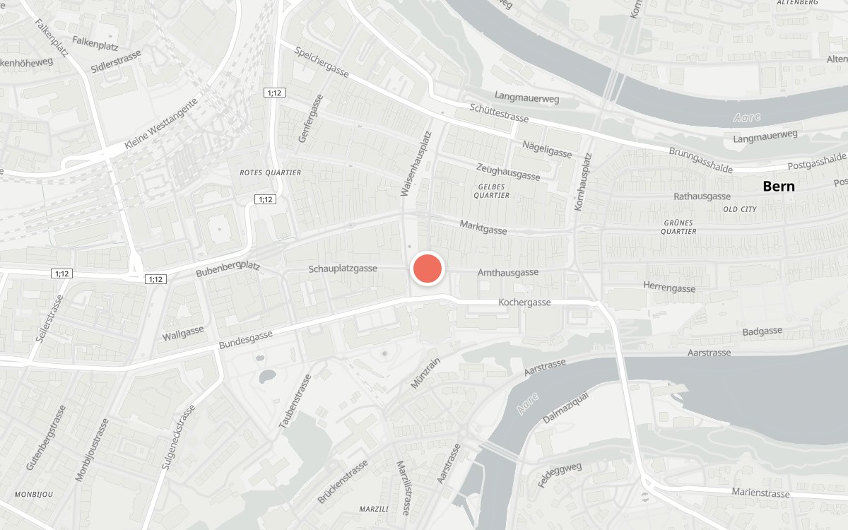 Karte: Fédéral, Bern