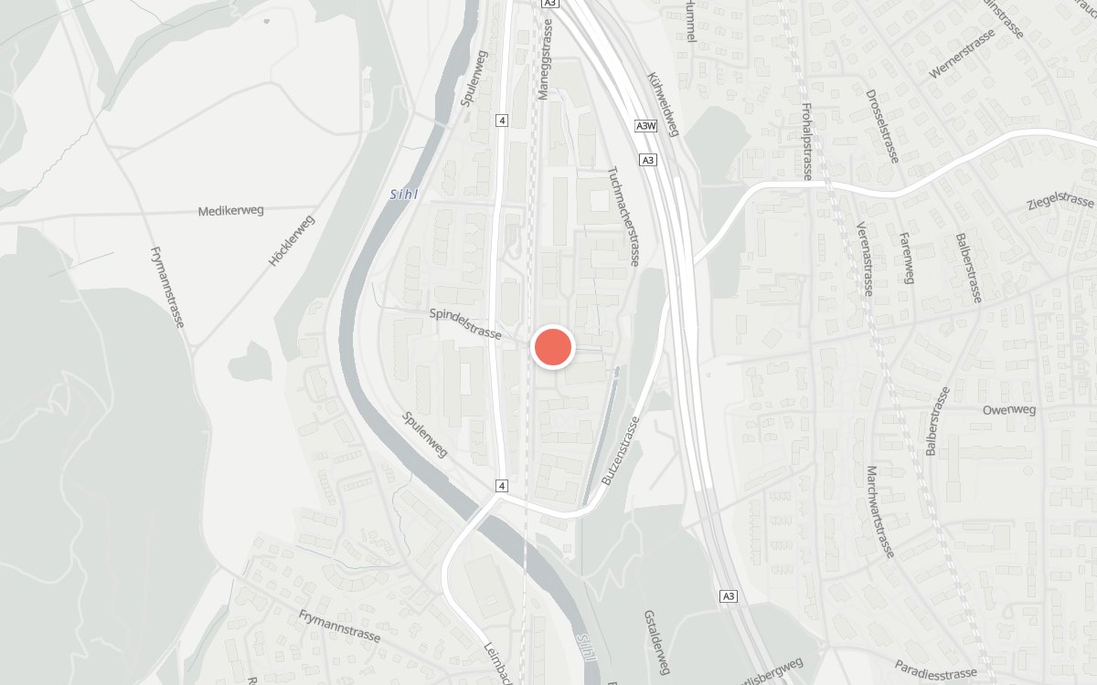 Karte: Ristorante La Filanda, Maneggstrasse 73, 8041 Zürich