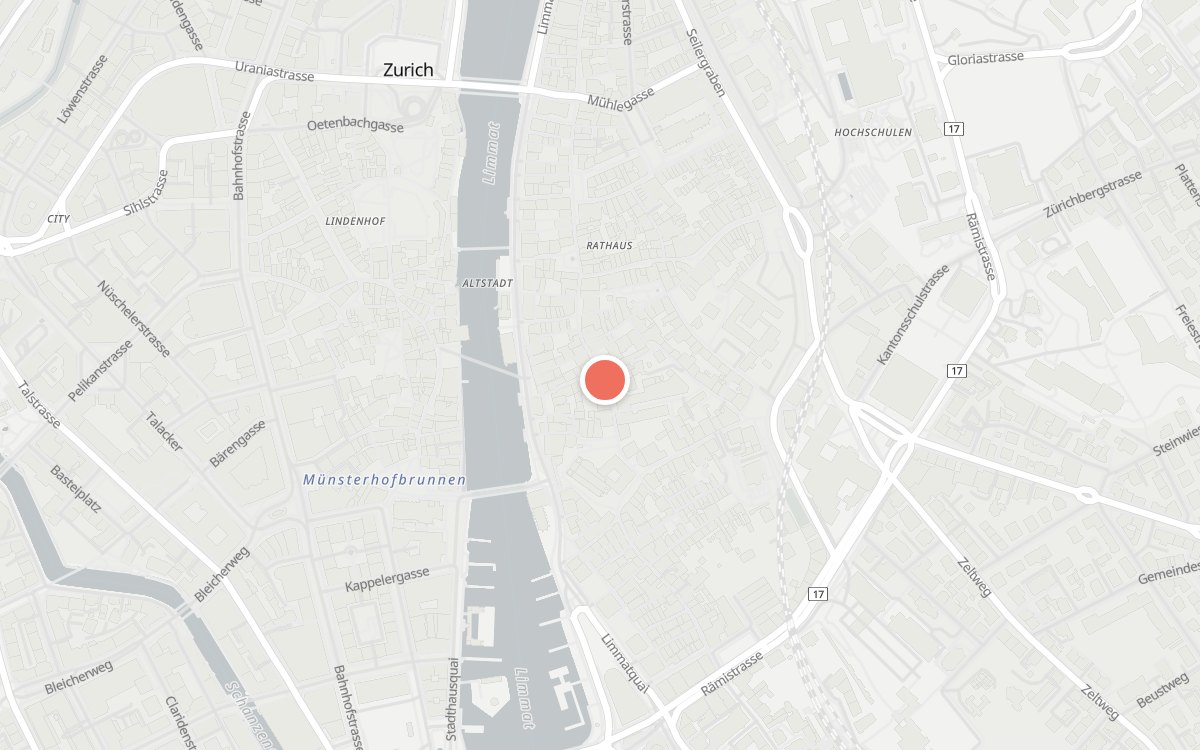 Karte: Bodega Española, Münstergasse 15, Zürich