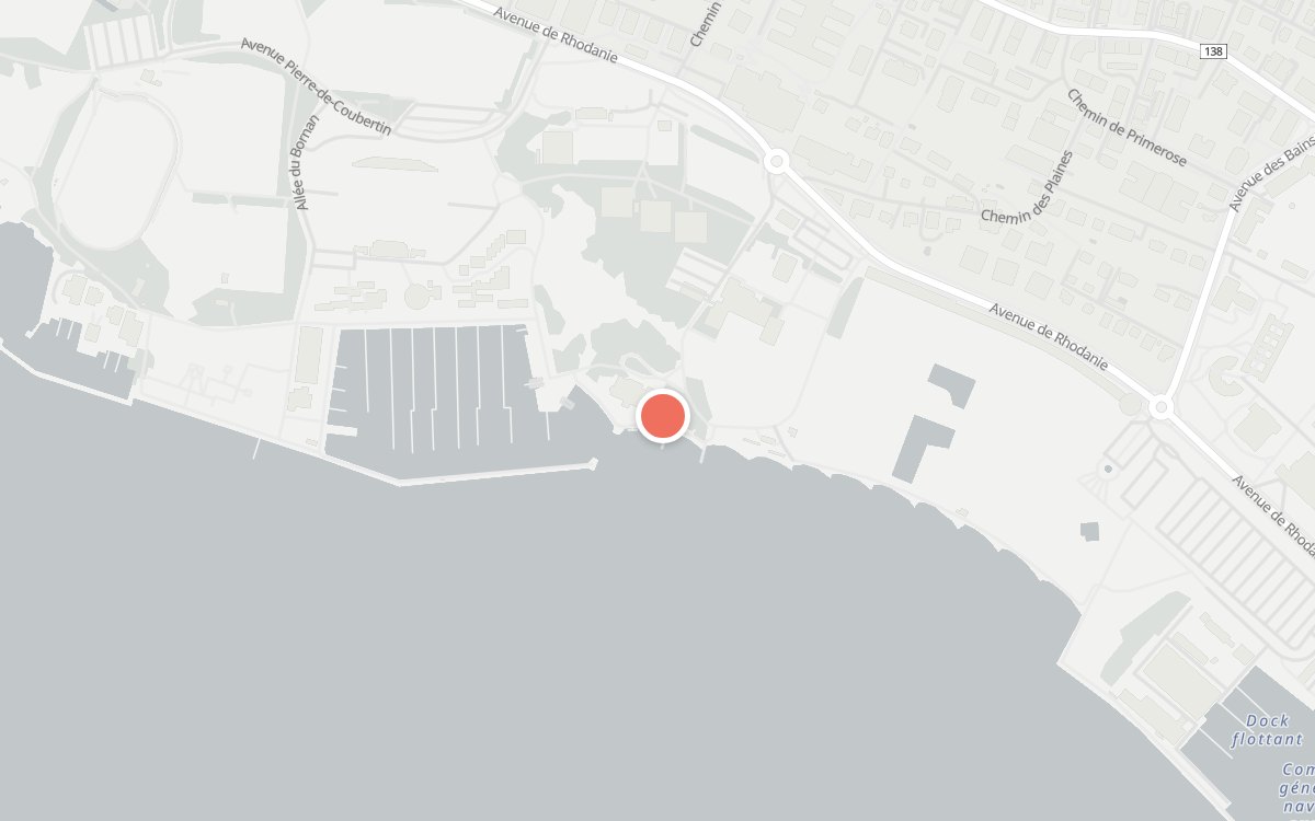 Plan : Restaurant hokkaido au lac, Avenue Emile-Henri-Jaques-Dalcroze 9, 1007 Lausanne