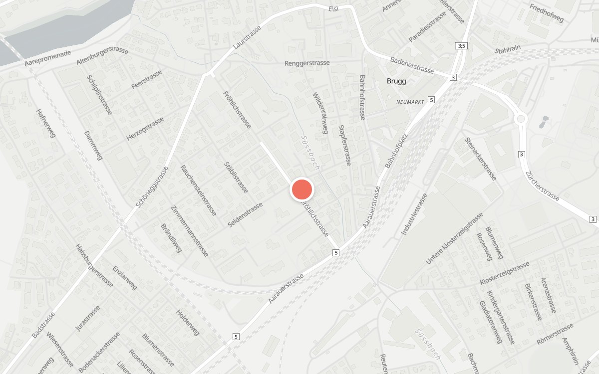Karte: essen'z, Brugg