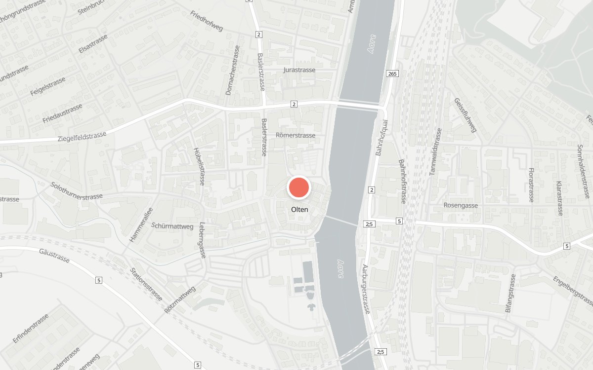 Karte: National, Klosterplatz 17, 4600 Olten