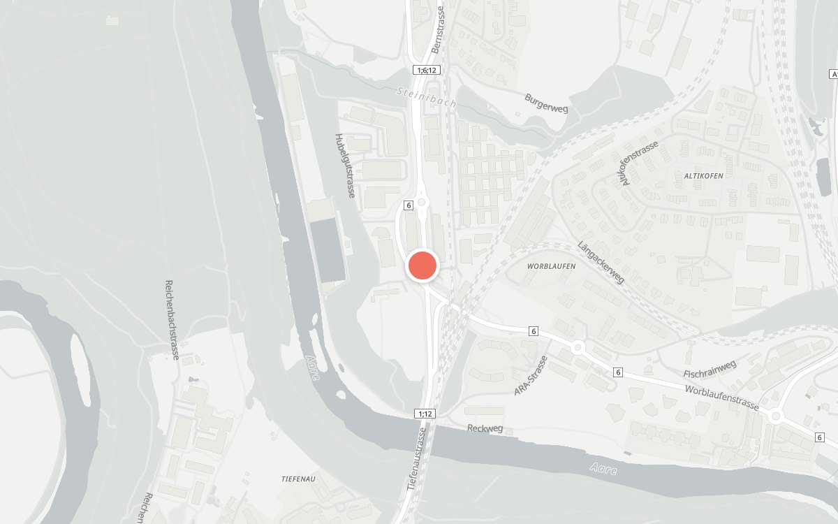 Karte: Bistro Dällebach, Worblaufenstrasse 200, 3048 Worblaufen