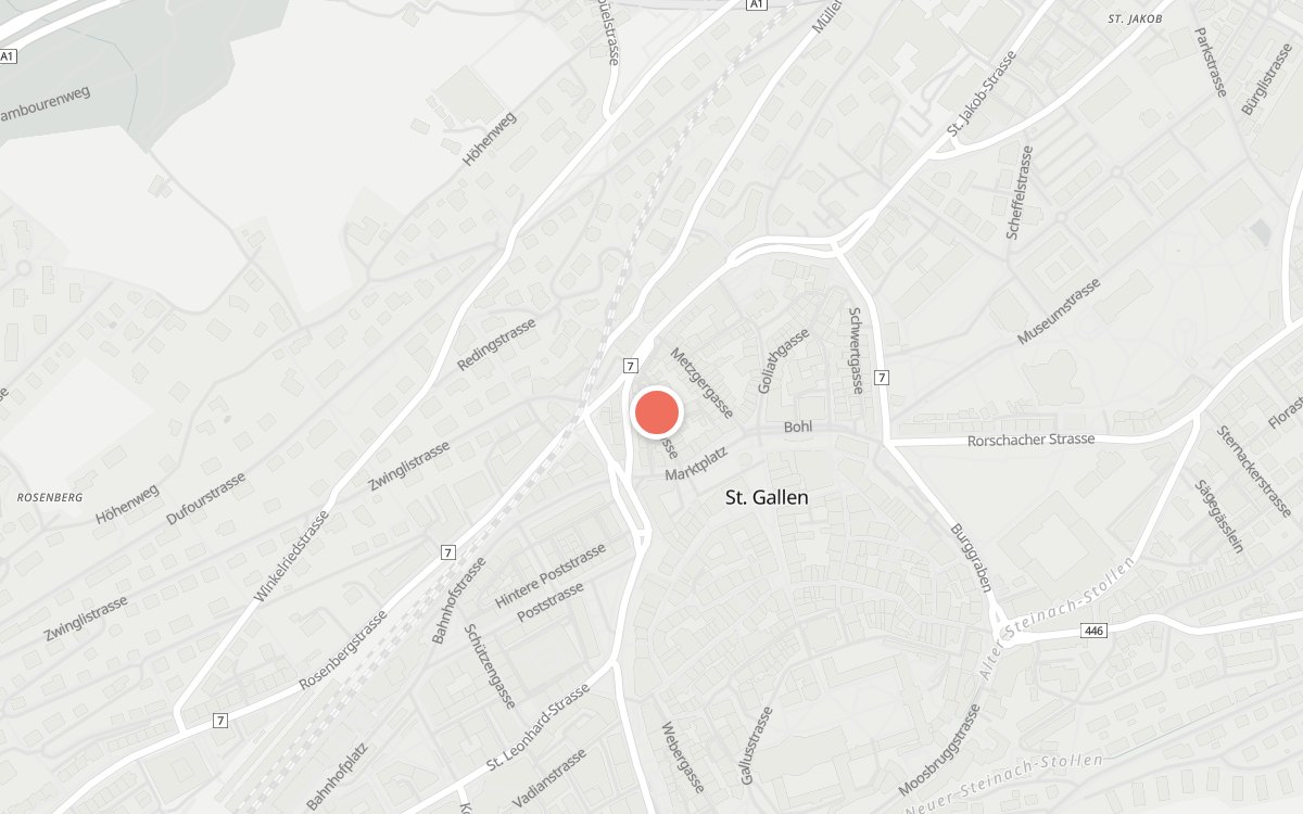 Karte: Sauceria, Engelgasse 13, 9000 St.Gallen