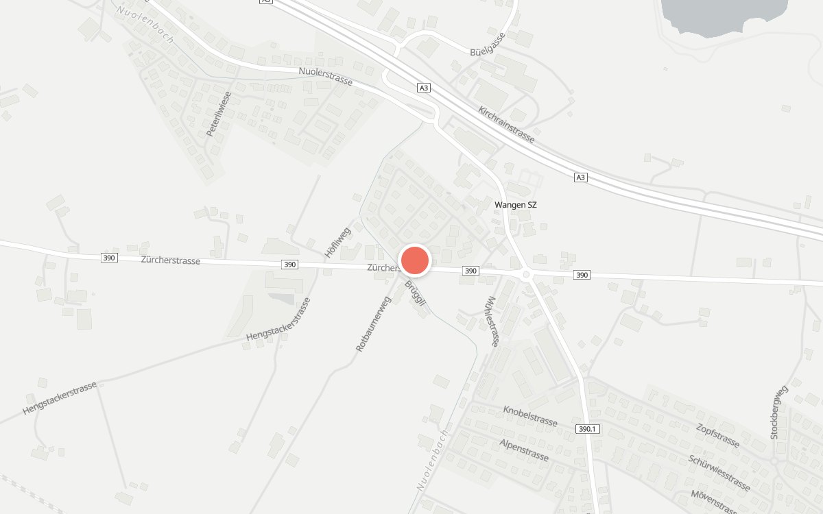Karte: Hafenkran, Sonnenwiese 1a, 8855 Wangen