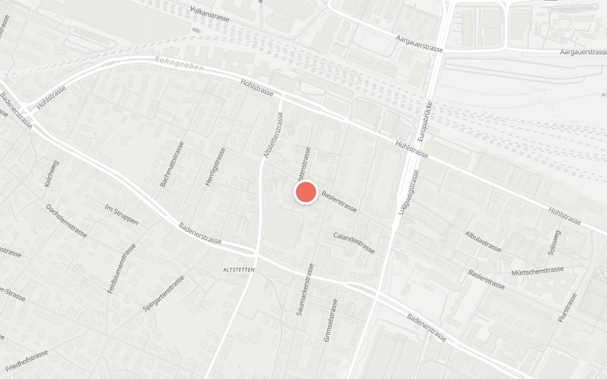 Karte: Qirin, Baslerstrasse 141, 8048 Zürich