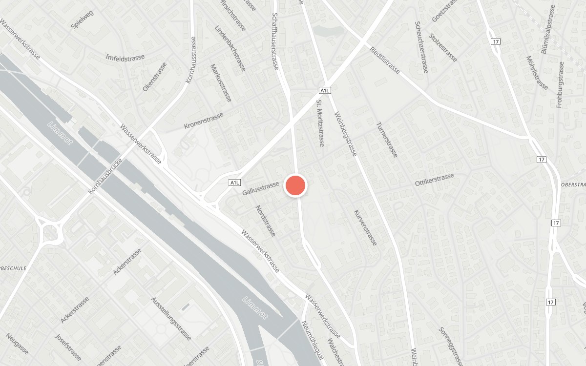 Karte: The Lemon Grass, Stampfenbachstrasse 133, 8006 Zürich