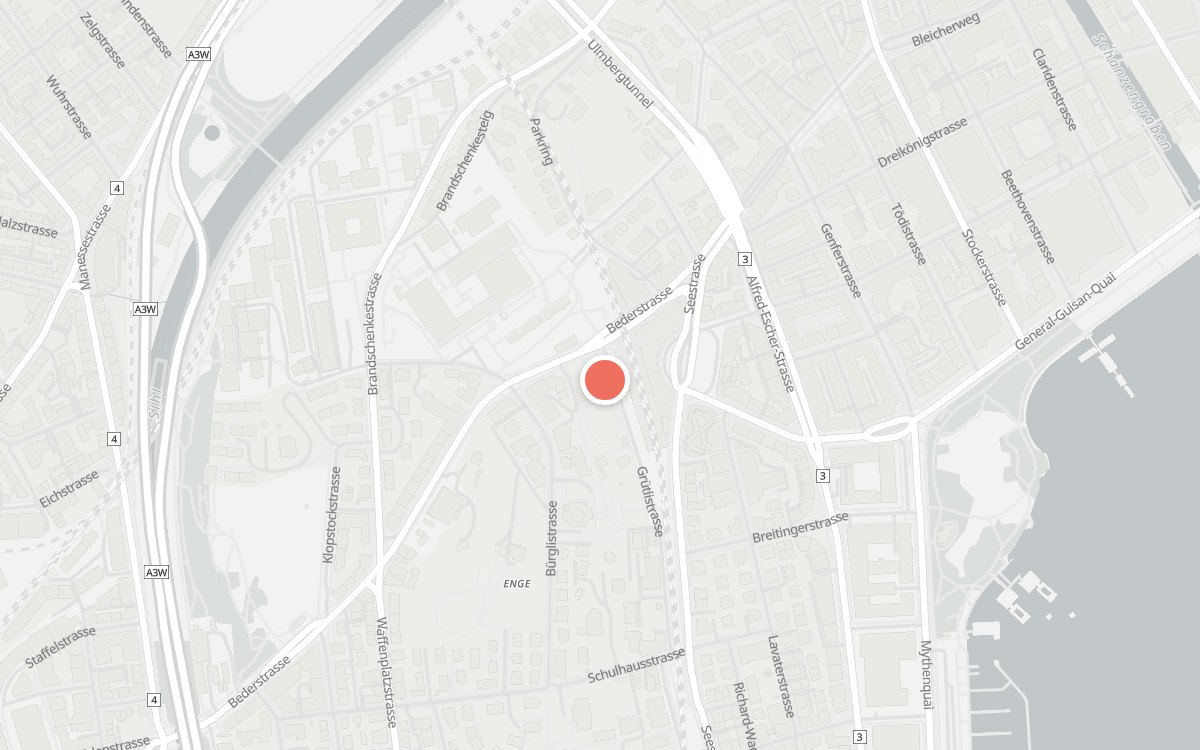 Karte: Zytlos, 8002 Zürich