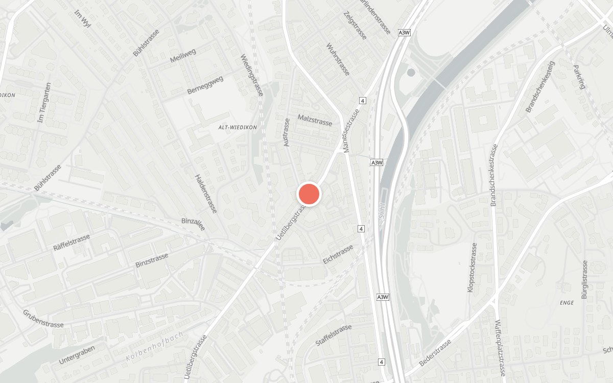 Karte: AnaMiRa, Zürich