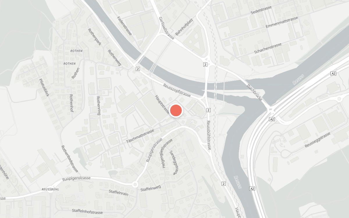 Karte: FlowFood, Hauptstrasse 50a, 6015 Luzern