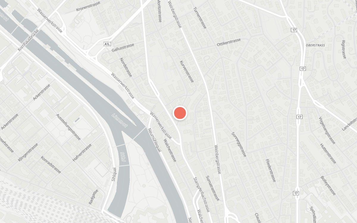 Karte: Drei Stuben, Zürich