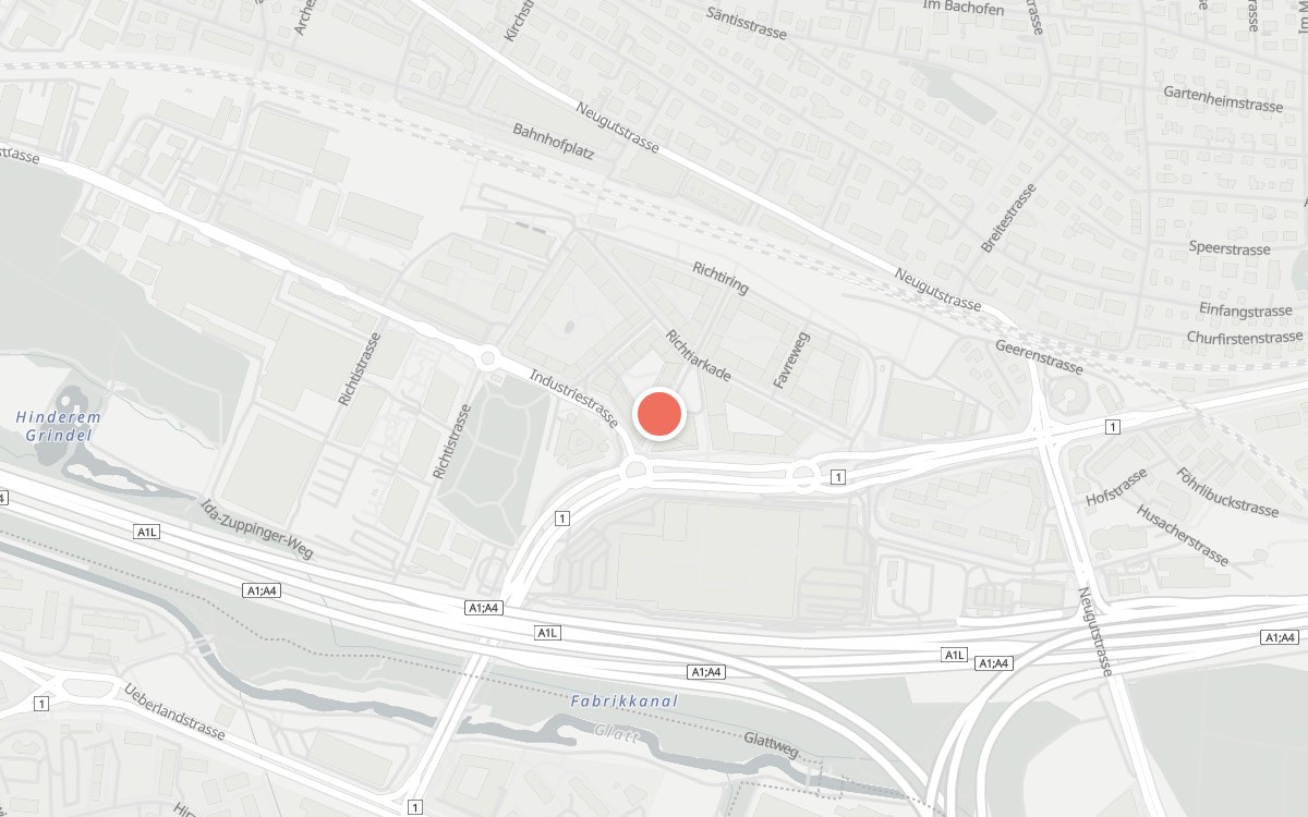 Karte: Andulino, Zürich
