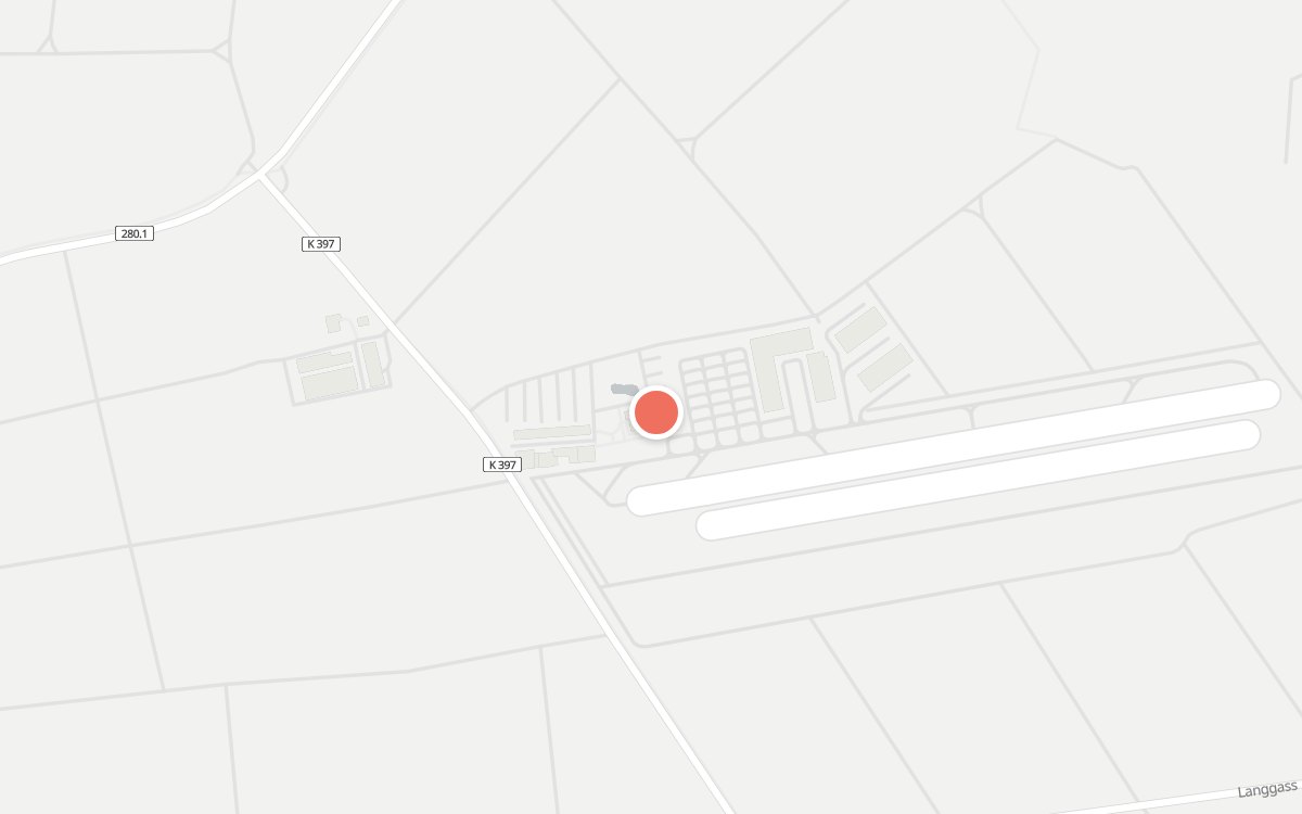 Karte: Restaurant Cockpit Birrfeld, Flugplatz Birrfeld 8, 5242 Lupfig