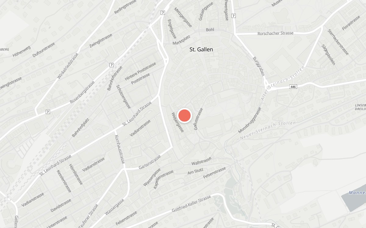 Karte: Batt's, Bankgasse 4, 9000 St. Gallen