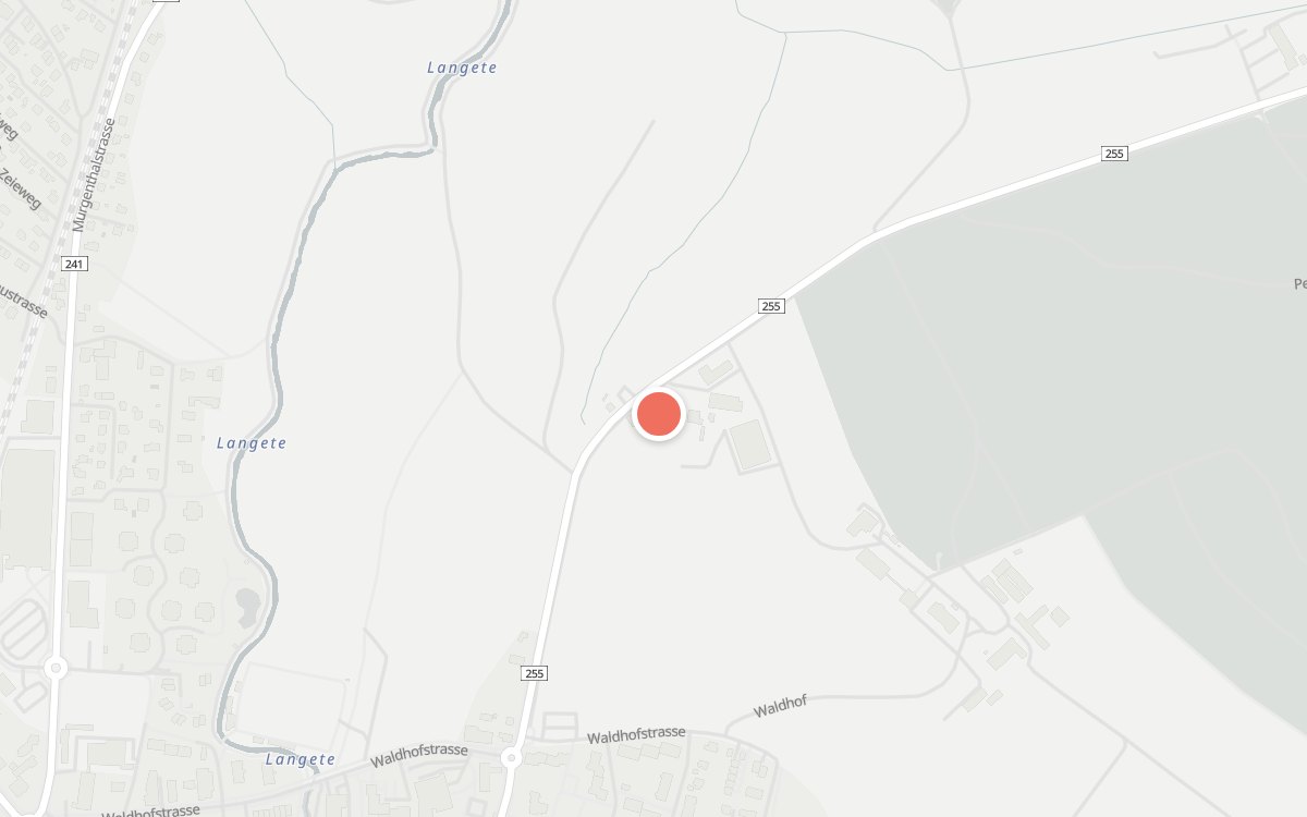 Karte: Hirschenbad, St. Urbanstrasse 92, 4900 Langenthal