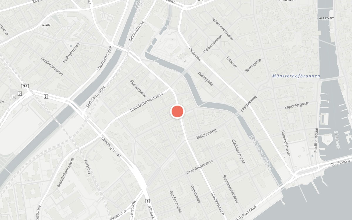 Karte: Vemezza, Stockerstrasse 55, 8002 Zürich