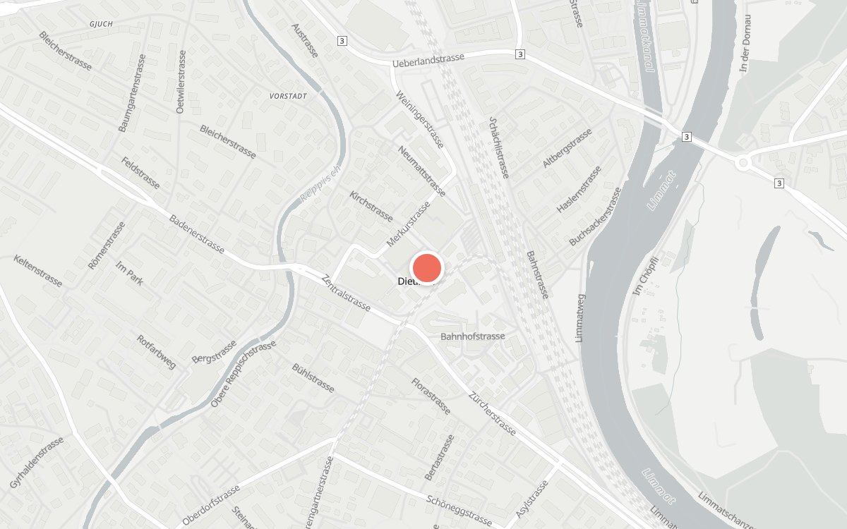 Karte: Tomate, Kirchstrasse 16, 8953 Dietikon
