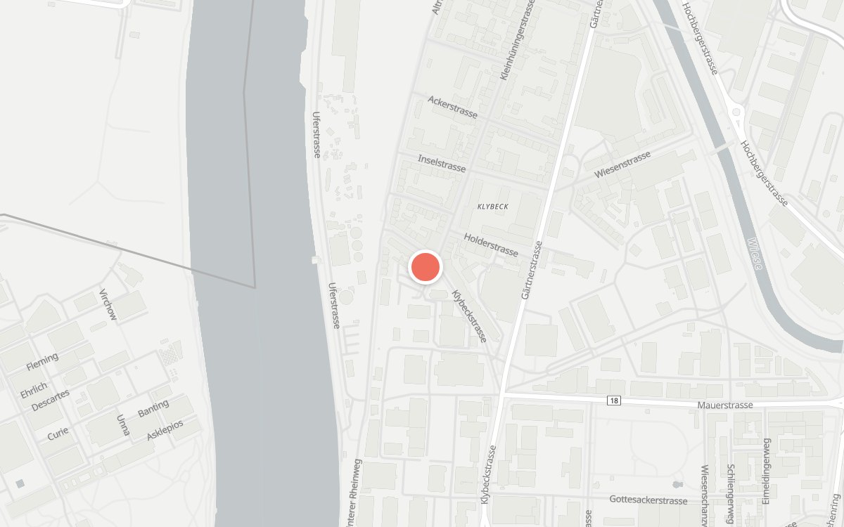 Karte: Lauch, Klybeckstrasse 241, 4057 Basel