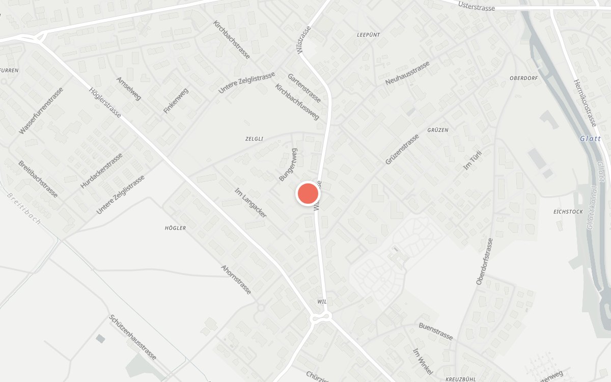 Karte: Pinocchio, Wilstrasse 68, 8600 Dübendorf