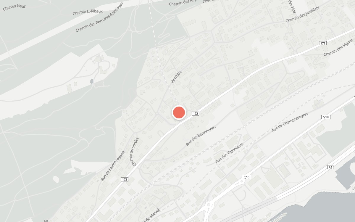 Plan : Buffet du Funiculaire, Rue de la Dîme 3, 2009 Neuchâtel