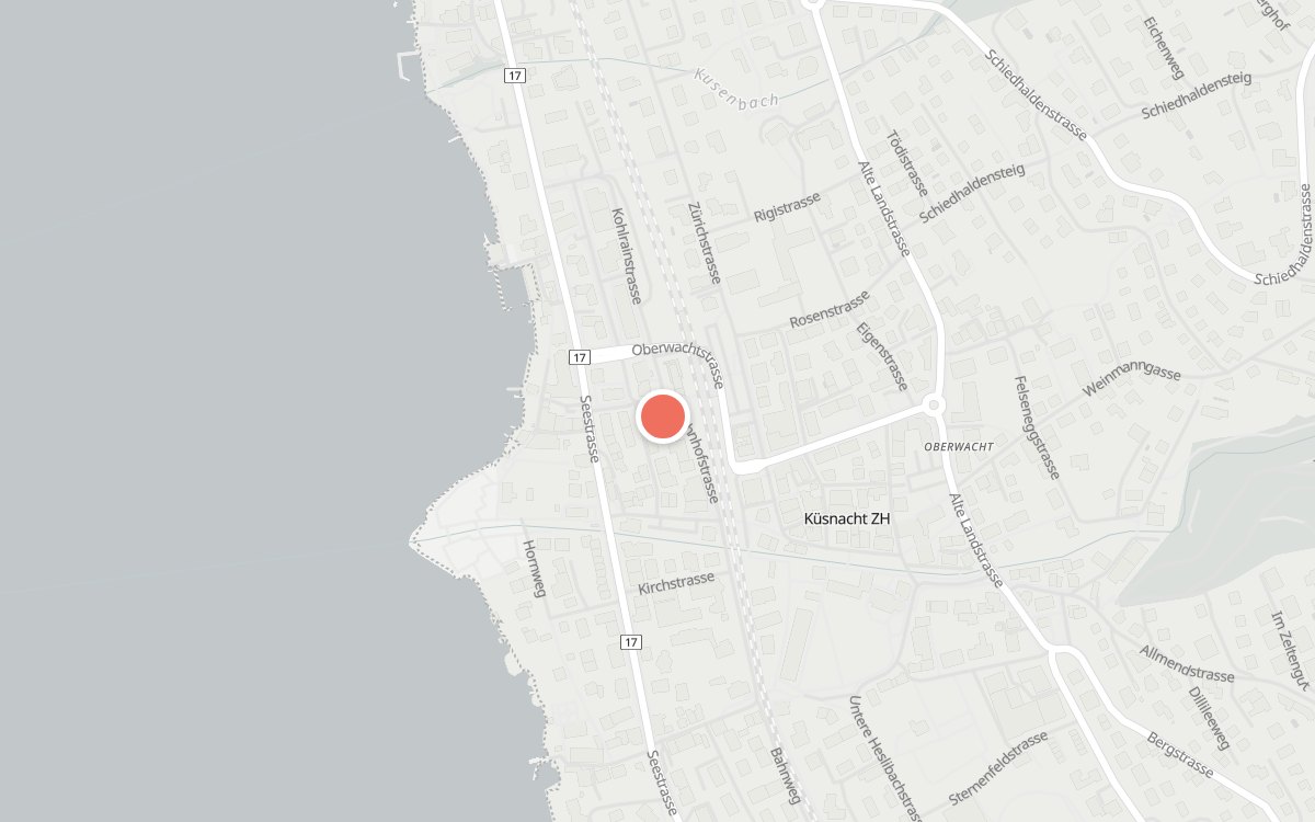 Karte: Rosa dei Venti, Zürich