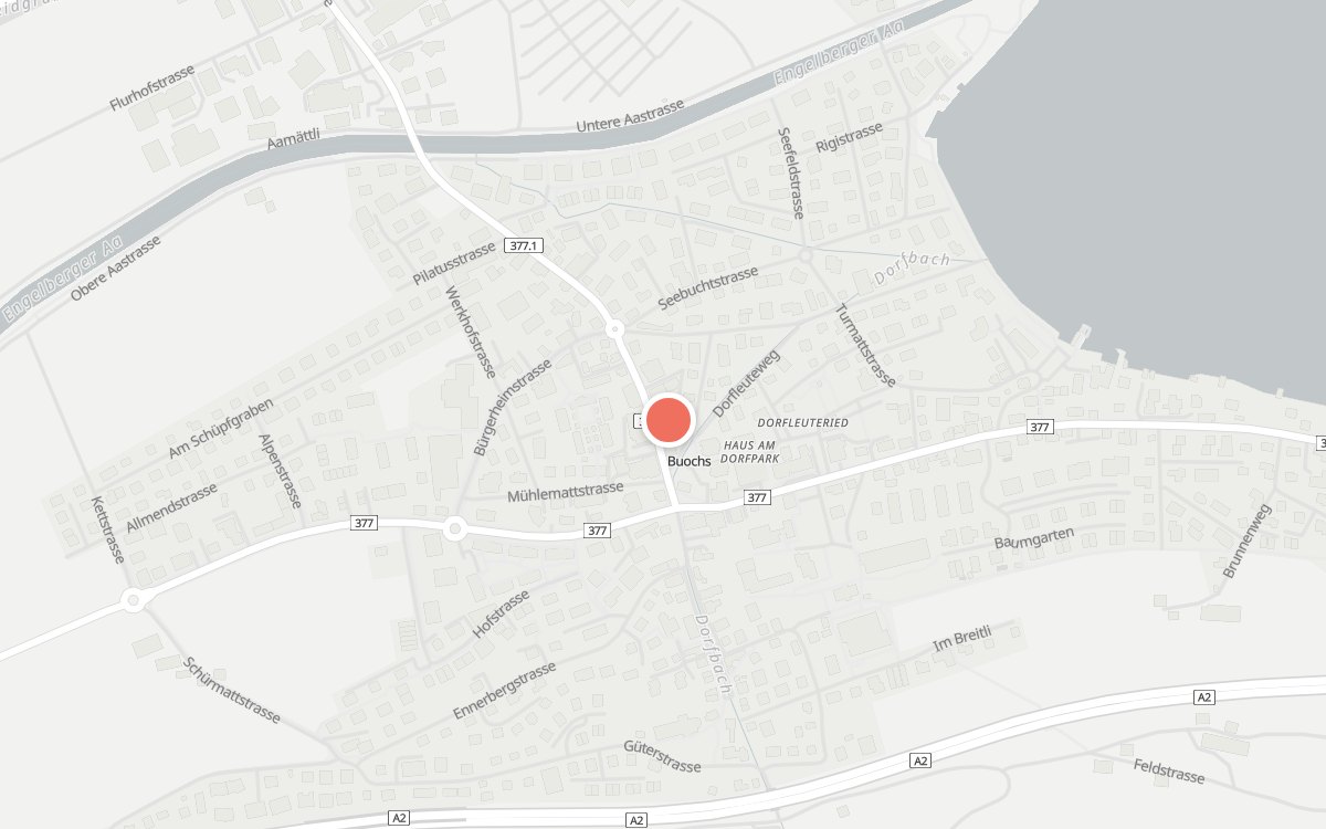 Karte: Christen Beck, Ennetbürgerstrasse 4, 6374 Buochs