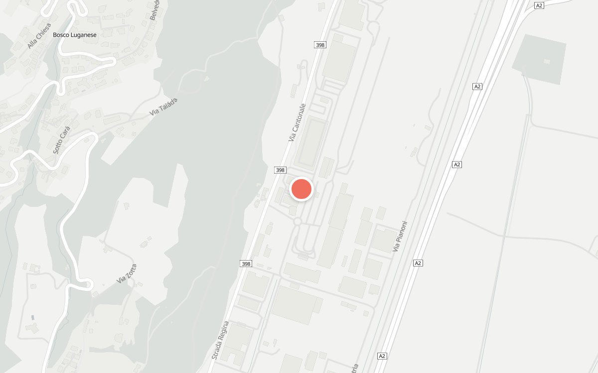 Karte: La Brace, Via Cantonale 2B, 6928 Manno