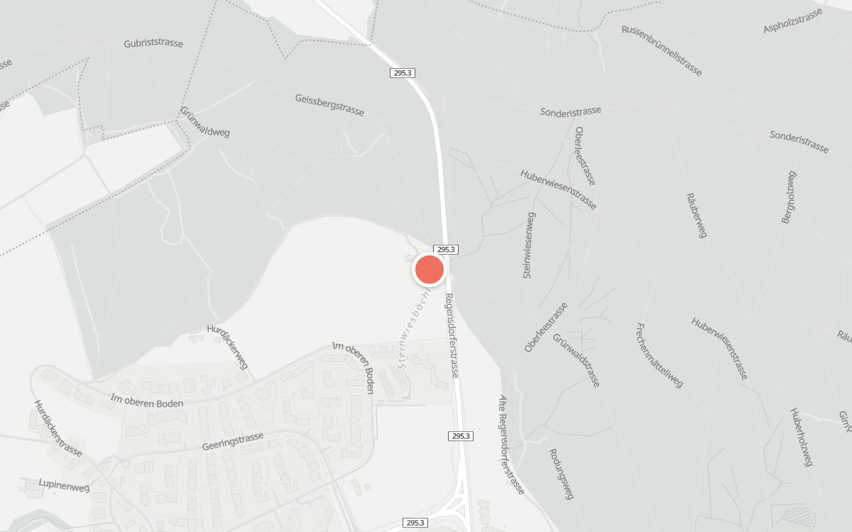 Karte: Grünwald, Regensdorferstrasse 237, 8049 Zürich