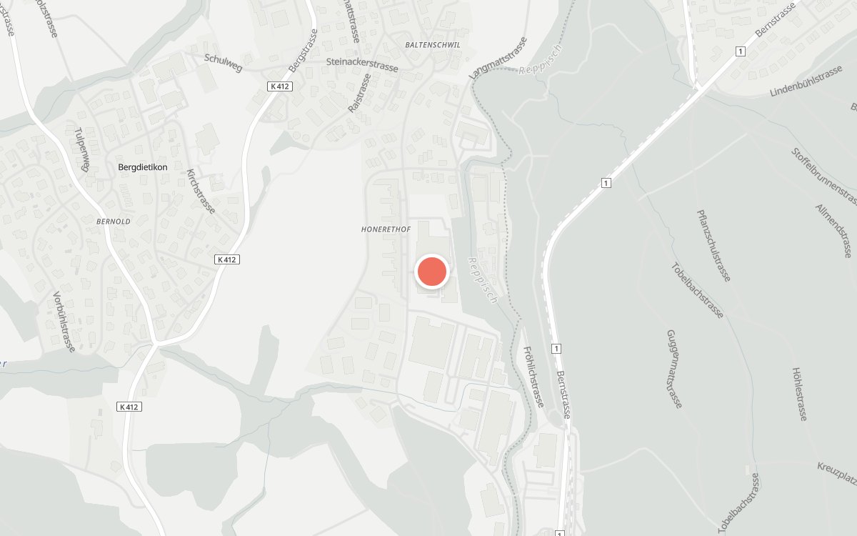 Karte: Schaffner's Kulinarium, Industriestrasse 19, 8962 Bergdietikon
