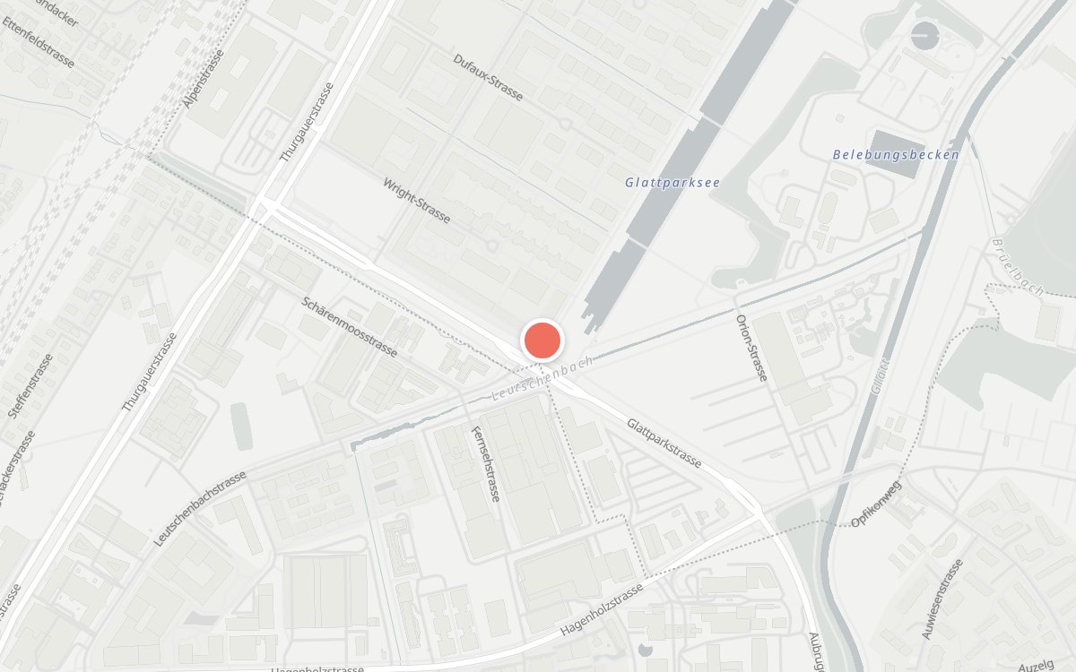 Karte: casacosi, Wright-Strasse 74a, 8152 Zürich