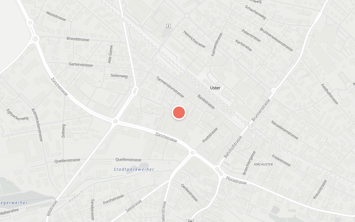 Karte: Tasty, Gerichtsstrasse 8, 8610 Uster