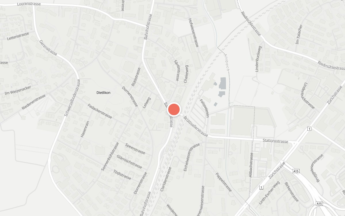 Karte: Kawali Asian Restaurant, Säntisstrasse 2, 8305 Dietlikon