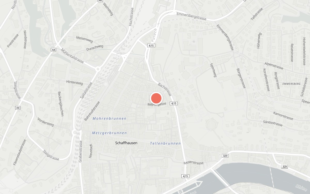 Karte: Fass-Beiz, Webergasse 11, 8200 Schaffhausen
