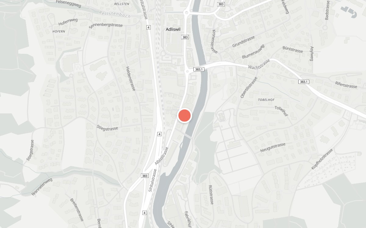 Karte: Bagordi bottega, Zürich