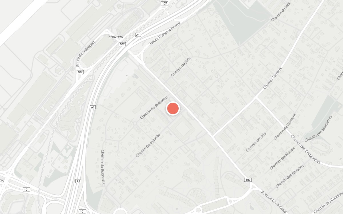 Karte: Crowne Plaza Hotel, Avenue Louis-Casaï 75, 1216 Cointrin