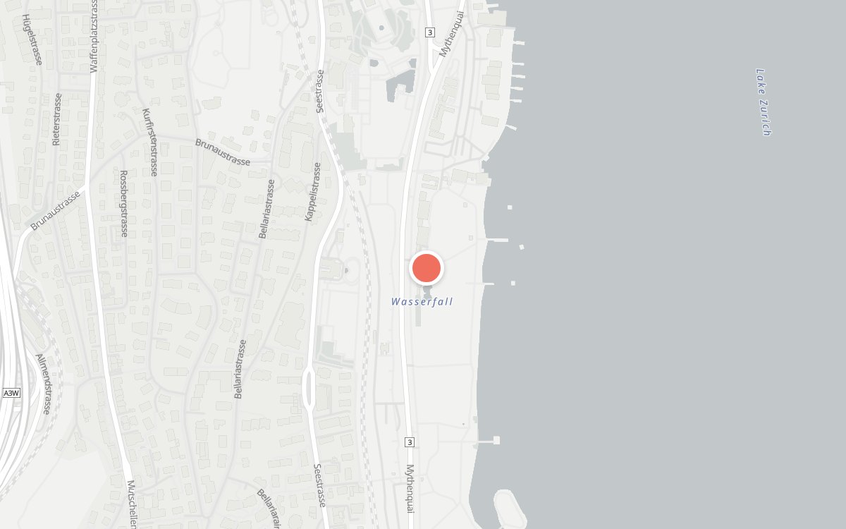 Karte: Hiltl am Strand, Mythenquai 95, 8002 Zürich