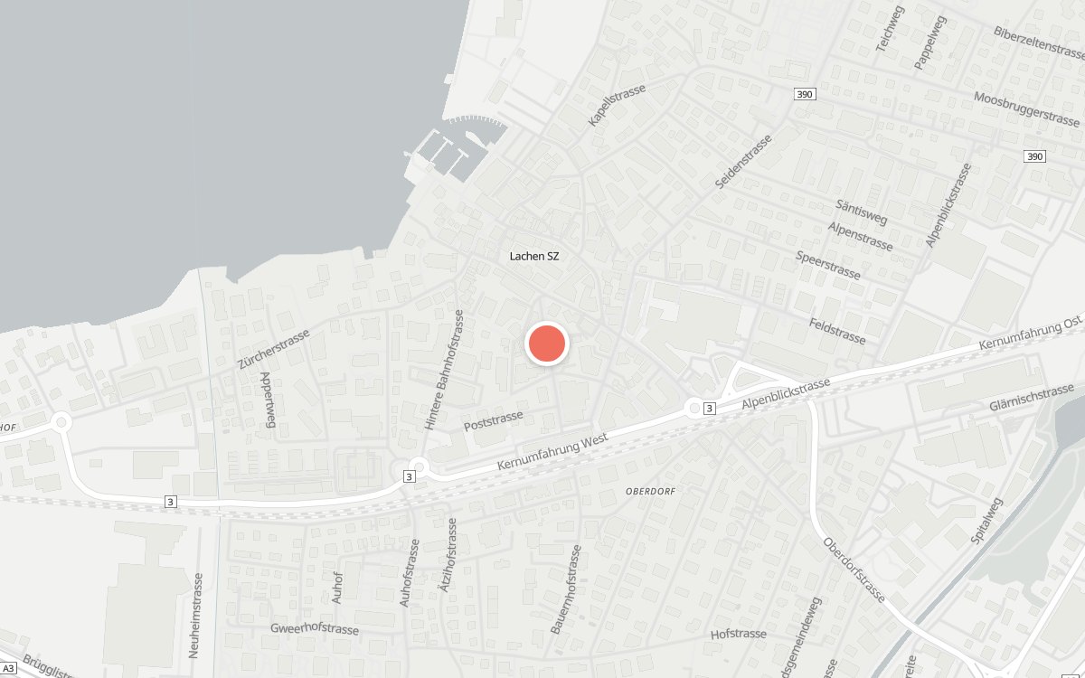 Karte: Pöstli, Mittlere Bahnhofstrasse 4, Rapperswil-Jona