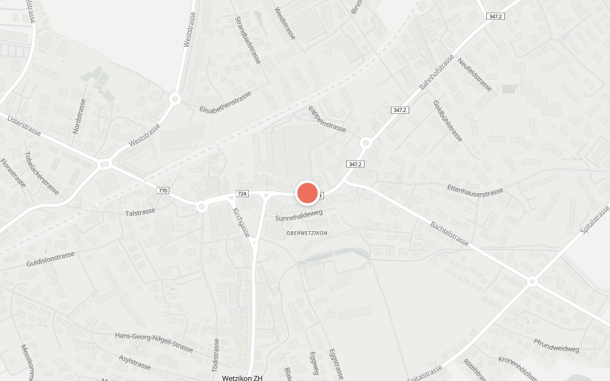 Karte: Steiner, Bahnhofstrasse 155, Zürich
