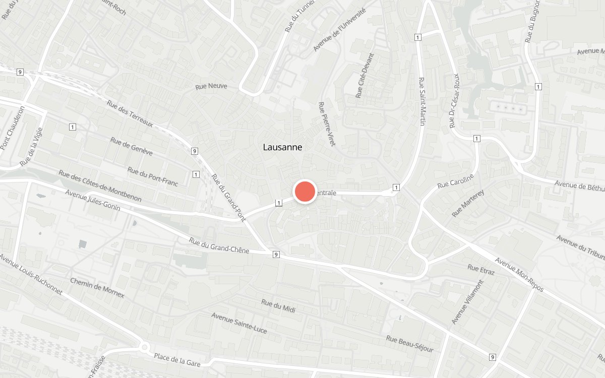 Plan : Loxton, Lausanne