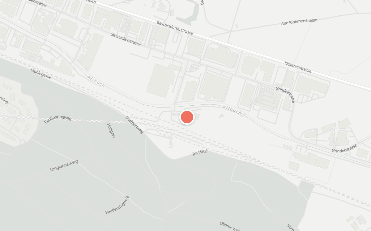Karte: Dorfnäscht, Zürich