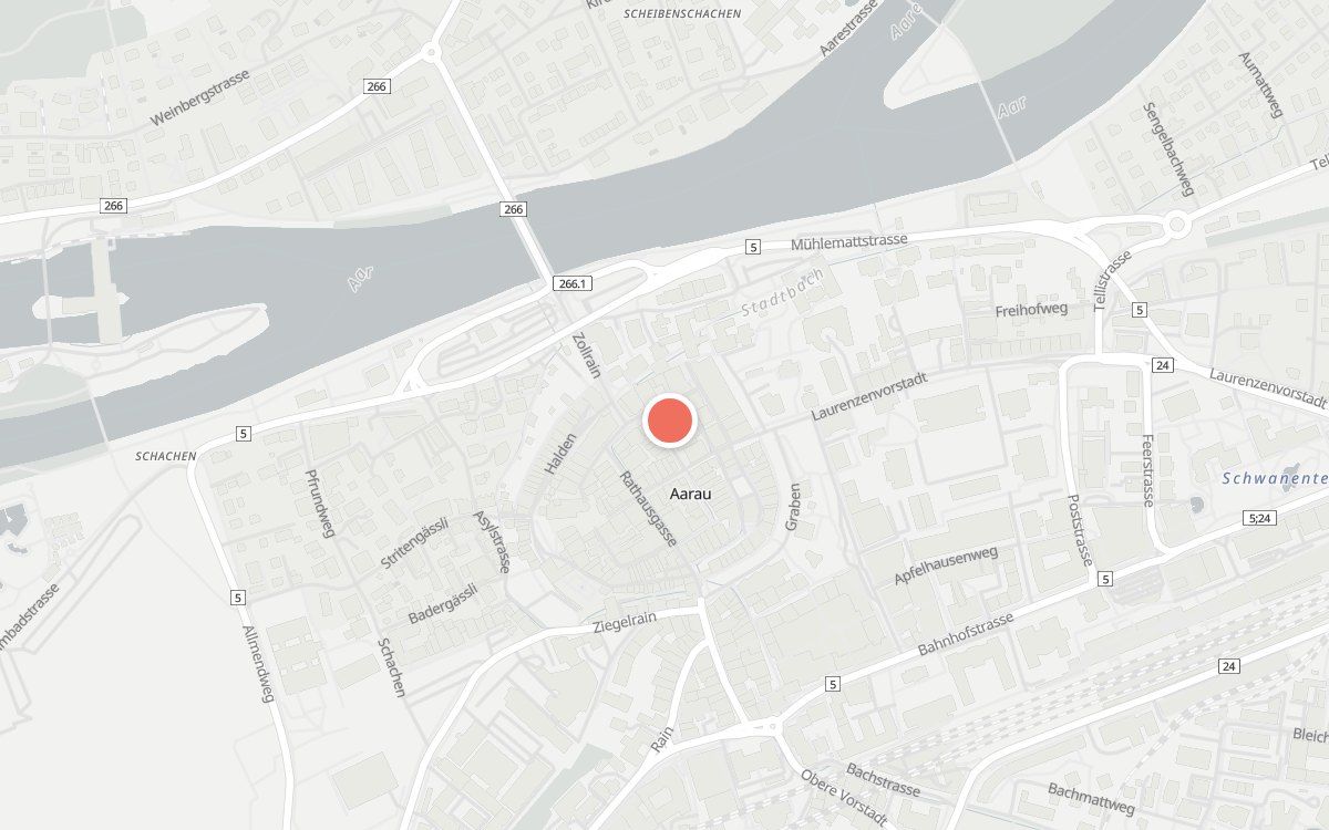 Karte: Spagi, Metzgergasse 8, 5000 Aarau