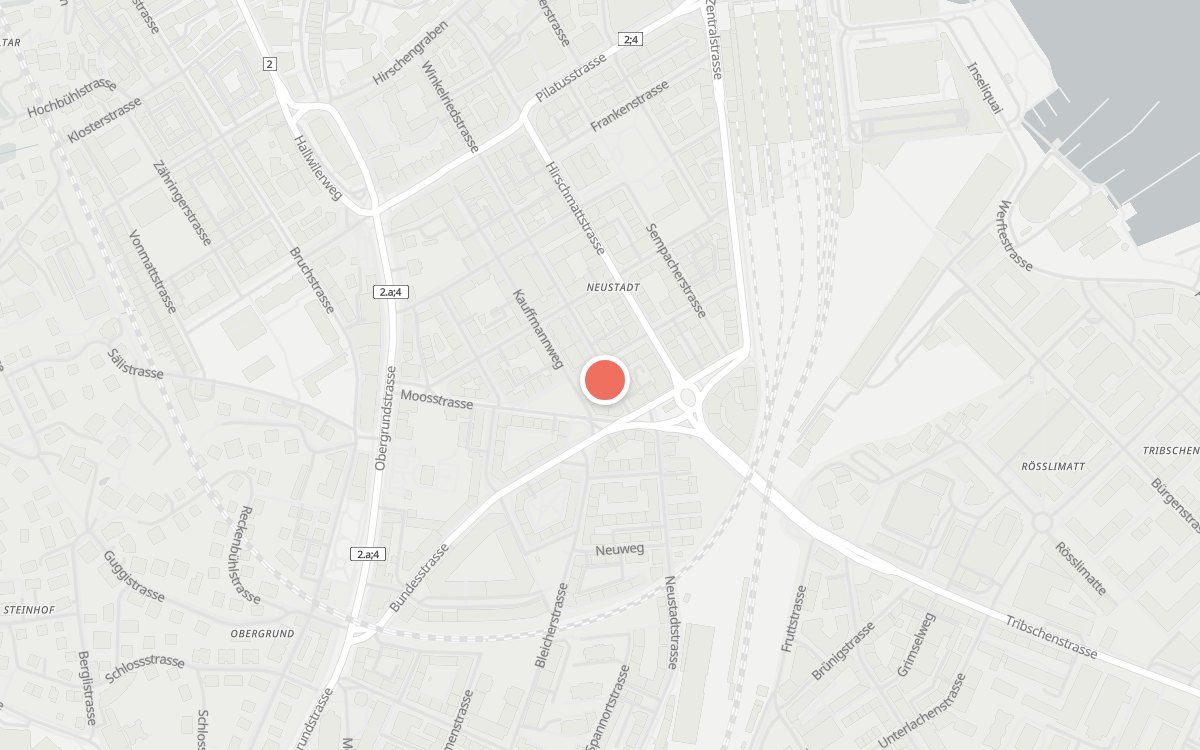 Karte: Barbès, Winkelriedstrasse 62, 6003 Luzern